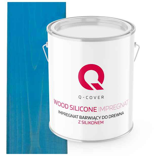 Impregnační Nátěr Na Dřevo S Ochranným Silikonem, Stálobarevný, Modrý, 2,5 L