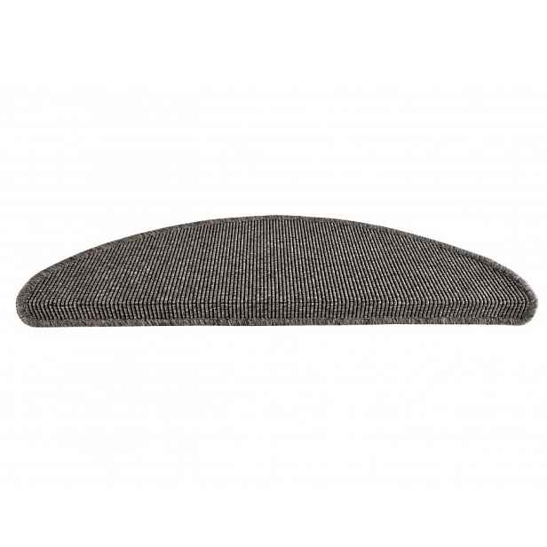 Nášlapy na schody Nature NEW hnědá půlkruh, samolepící - 28x65 půlkruh (rozměr včetně ohybu) Vopi