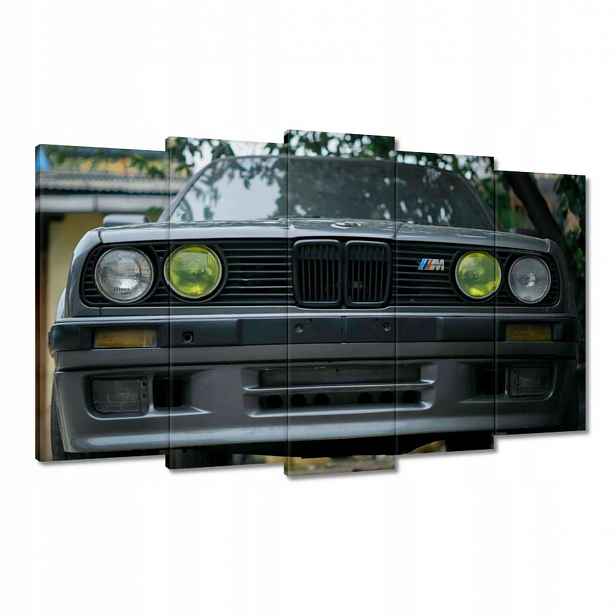 Obrazy 100x60 Šedé auto Bmw