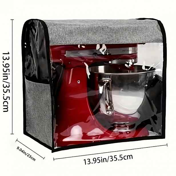 TEMU 1ks Domácí kuchyňský doplněk Prachový kryt na mixér Vhodný pro pomocný kuchyňský mixér Prachový kryt na mixér PVC
