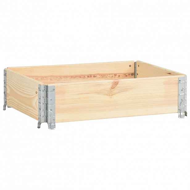 vidaXL Vyvýšený záhon 60 x 80 cm masivní borové dřevo