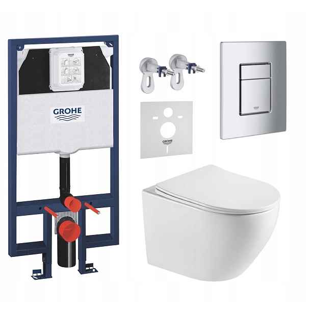 7v1 Wc Set, Stelaz Grohe Slim Wc Mísa Tornado Imprese Tlačítko