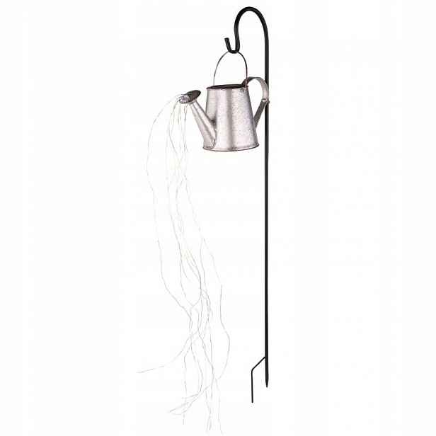 Solární Led zapichovací lampa 112 cm Moderní 4500K IP44 kovová Globo Lighting