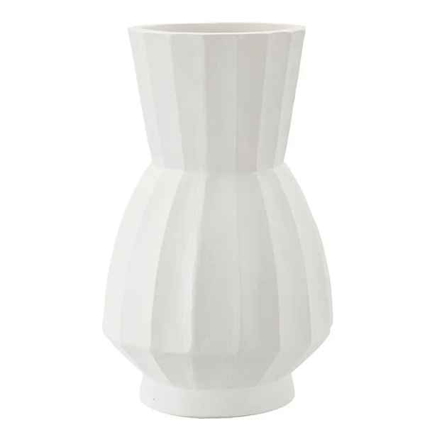 Mauro Ferretti Váza Glint Pot 41 cm bílá