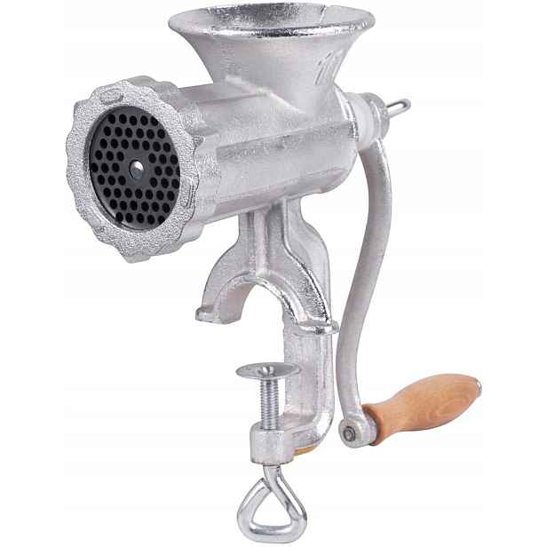 Ruční Mlýnek Na Drcení Sýrového Masa Velikost Č. 10 Litinový