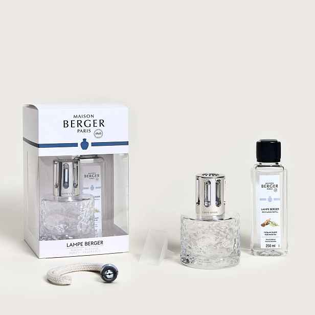 Sada Maison Berger katalytická lampa Mirage Transparent náplň 250 ml