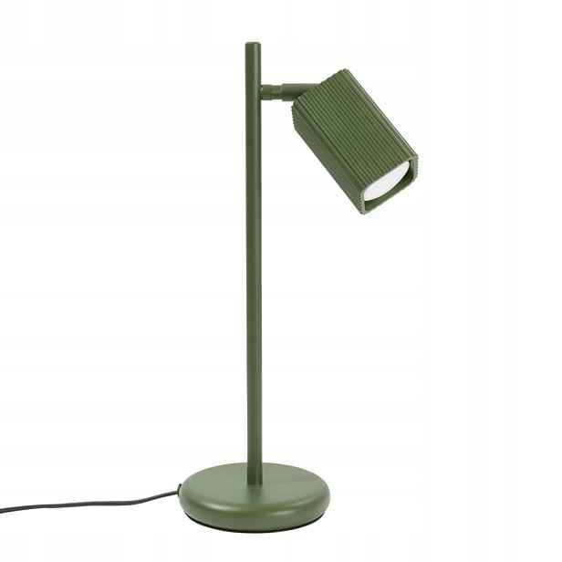 Sollux Lighting Rayo olivová stolní lampa 1xGU10 10W hliníková