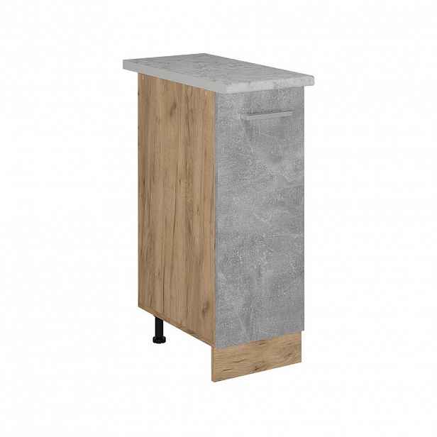Vicco LÉKÁRNIČKOVÁ SKŘÍŇKA R-Line Beton 30 cm PD Mramor