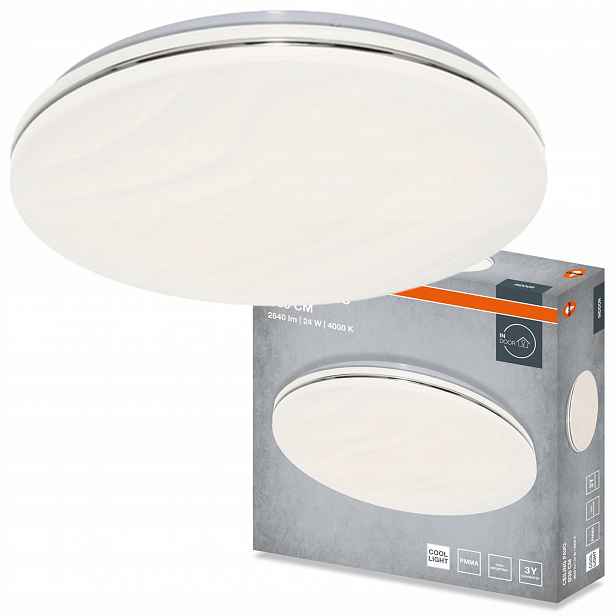 Stropní Svítidlo Led Stropní Svítidlo Nástěnné svítidlo Panel 24W 1680lm 3000K Osram