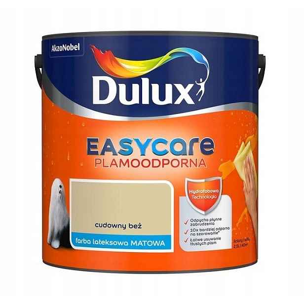Dulux EasyCare barva Úžasná béžová matná 2,5L