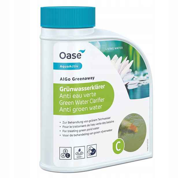 Oase AquaActiv AlGo Greenaway 500 ml přípravek na zelenou vodu