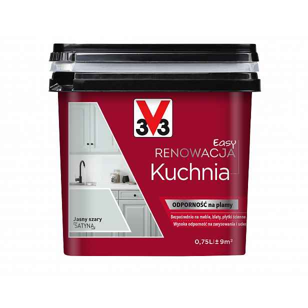V33 Easy Renovace Kuchyně Světle šedá Sat 0,75L