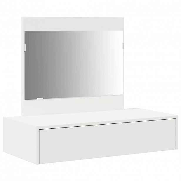 vidaXL Kosmetický stůl Bílá 83 x 40 x 70 cm Kompozitní dřevo
