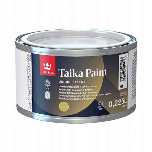 Barva 225 ml Tikkurila Taika Pearl Paint zlatá 0,225 L