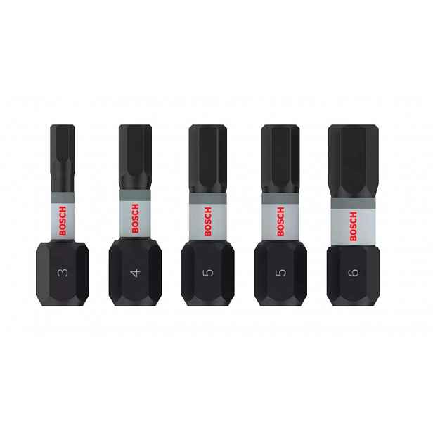 Bosch - 5dílná sada bitů HEX 2608521U59