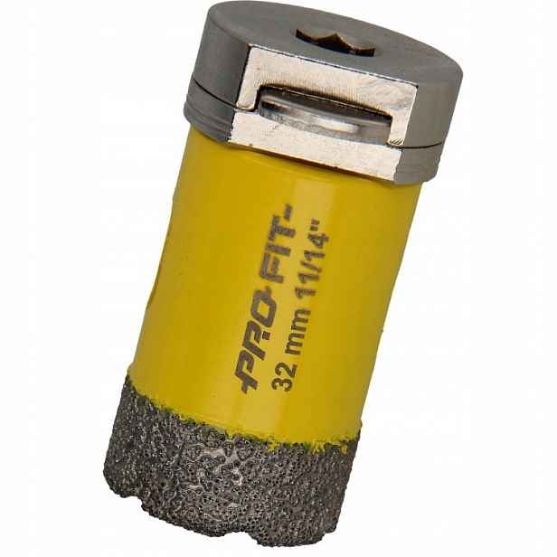 Pro-fit Korunkový Vrták Diamantová D32 mm S10HEX kámen
