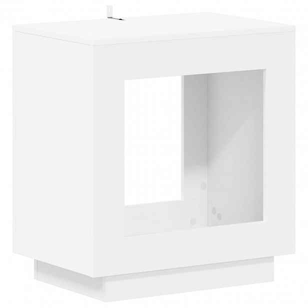 vidaXL Boční stůl Bílá 60 x 40 x 65 cm Kompozitní dřevo