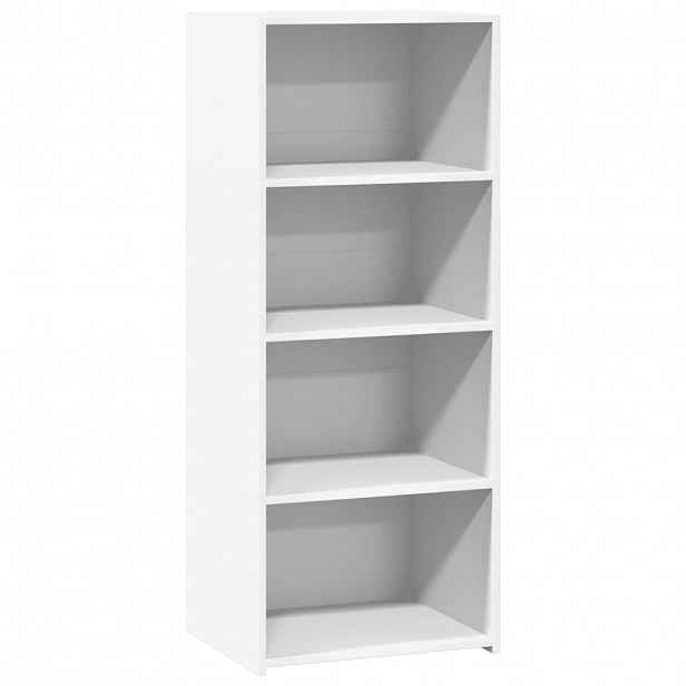 vidaXL Skříň highboard bílá 50 x 41 x 124 cm kompozitní dřevo