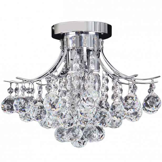Závěsná lampa Toolight Glamour 3 světelné body E14