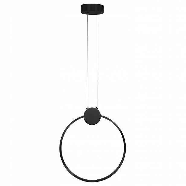 Závěsné Stropní Svítidlo Led Ring 30 cm Černá