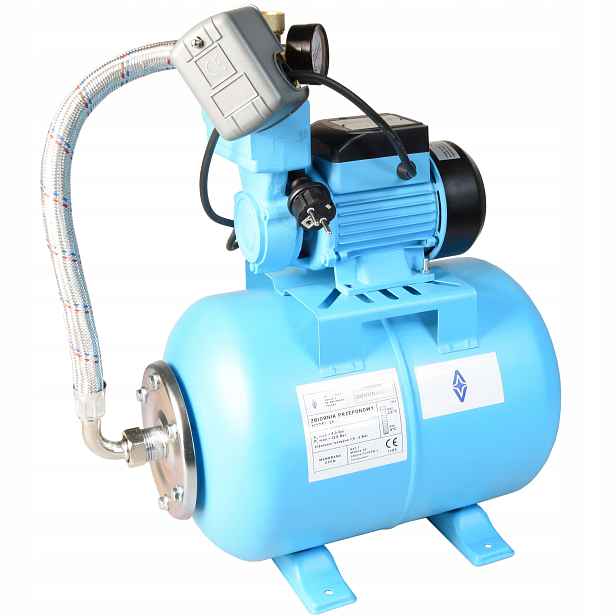 Hydrofor 24L Nádrž Na Vodu Hydroforová Pumpa Vzp 250 Kompletní Sada