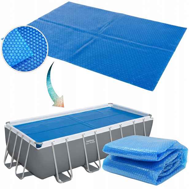 Krycí Plachta Do Bazénu 549x274 cm Bestway Fólie Ohřívací