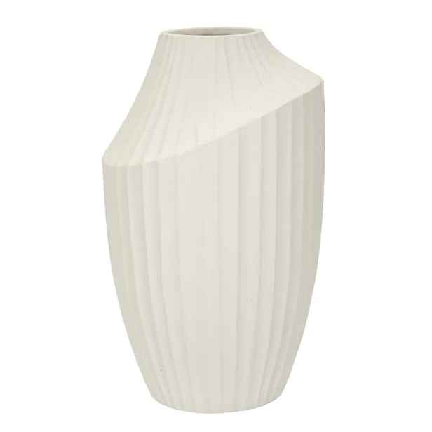 Mauro Ferretti Váza Ice Jar 38 cm krémová