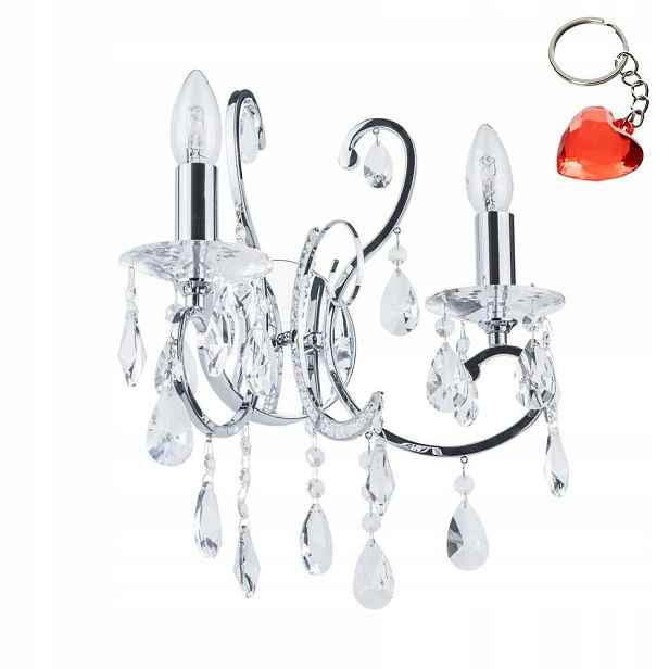 Nástěnné svítidlo Barocco Chrome MB72709-2A Italux
