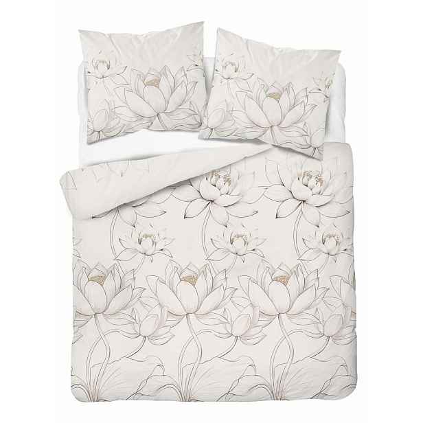Povlečení 220x200 krémový lotosový květ Home Elegance