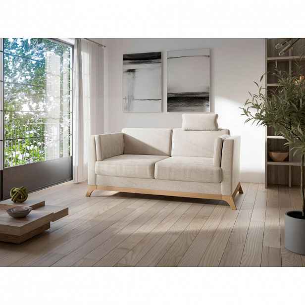 Sit & More 2,5SEDÁK, textil, béžová