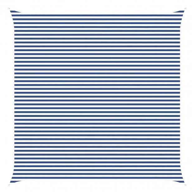 vidaXL Sluneční plachta 6 x 6 m 100% polyester Oxford Čtvercový