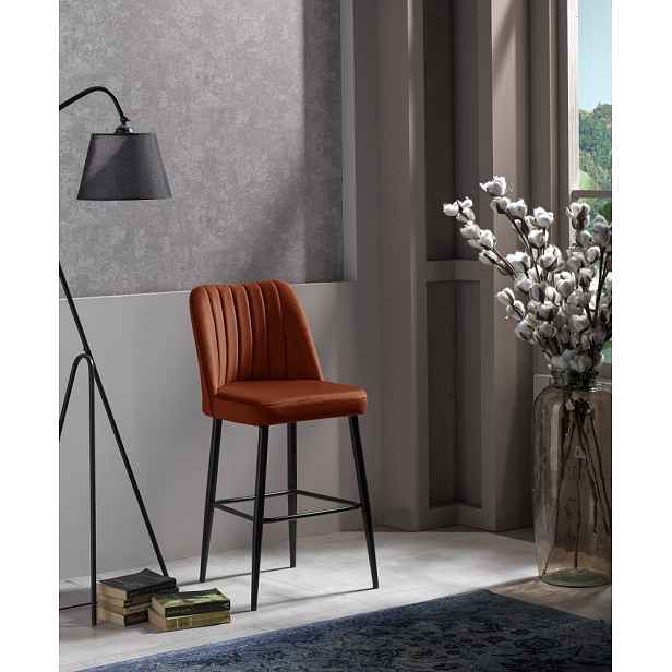 Bar Stool Set (4 Pieces) Vento - Tile Red