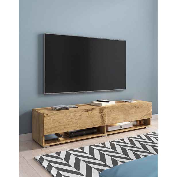 TV stolek Lowboard A, dub wotan