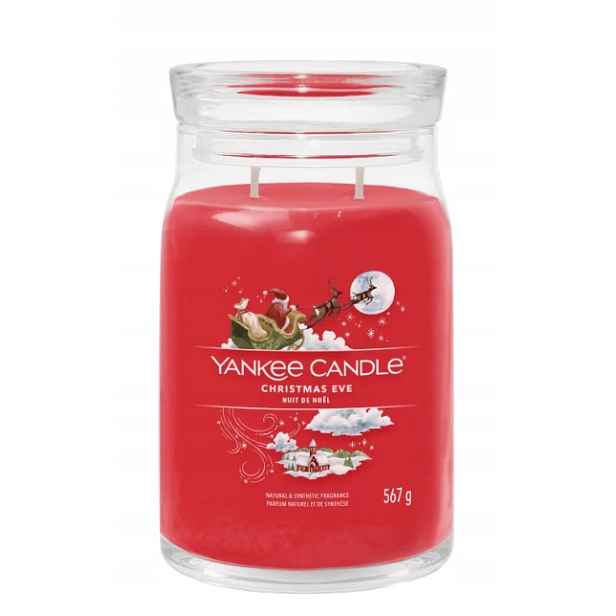 Yankee Candle Signature Sójová Svíčka Zapchová Vánoce Vánoční Eve Velká 567