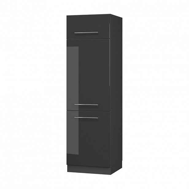Vicco SKŘÍŇKA NA LEDNICI Fame-Line Antracitový vysoký lesk 60 cm