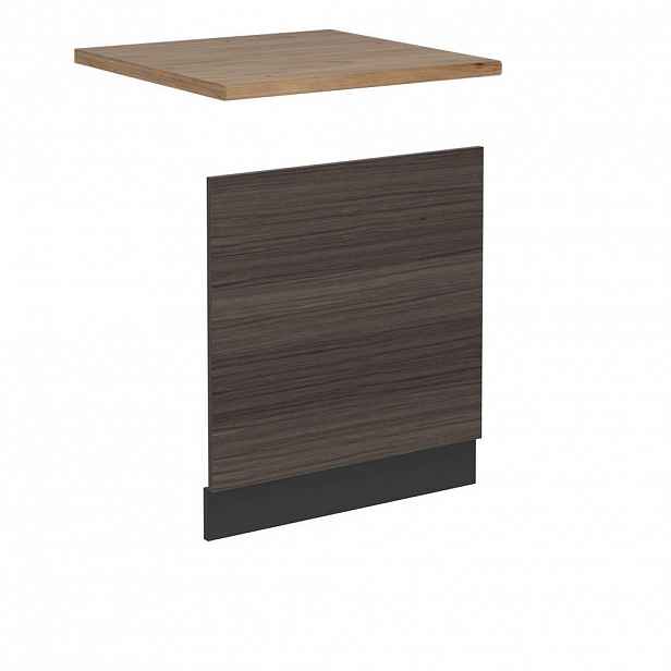Vicco PŘEDNÍ PANEL R-Line Ušlechtilá šedá 60 cm , PD Dub