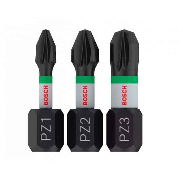Bosch - 3dílná sada bitů PZ 2608522471