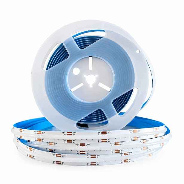 Led pásek Cob Pro Rgb Vícebarevný 12V 756 LED/m 10 mm IP20 5 m jedna linka
