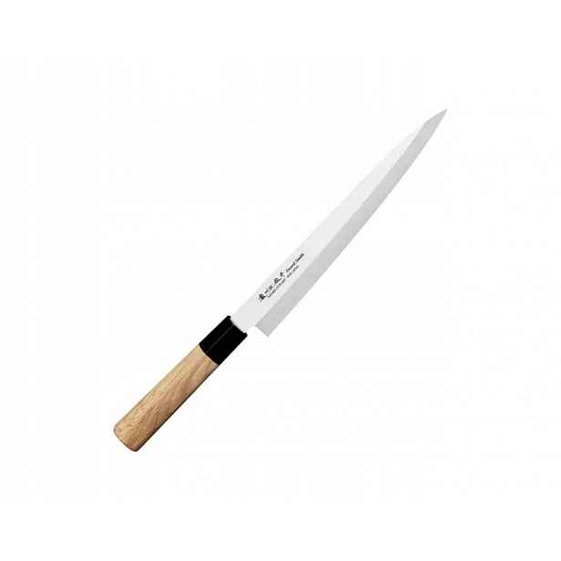 Nůž Sashimi Satake Misaki 20 cm, kaučukové dřevo Návod