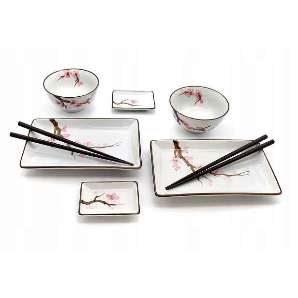 Sada na sushi pro 2 osoby Sakura s miskami 2o Nb