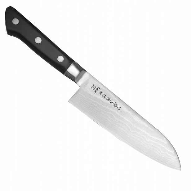 Tojiro Classic Damašek VG-10 japonský kuchyňský Nůž Santoku na Zeleniny 17cm