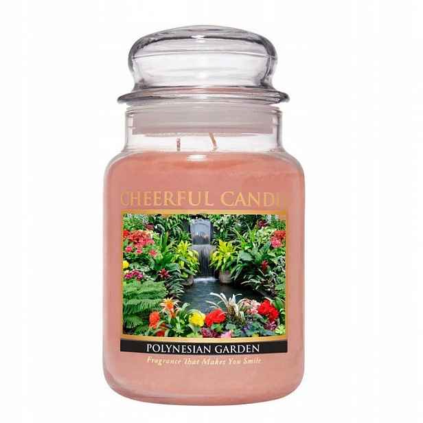 Velká svíčka Polynesian Garden Cheerful Candle
