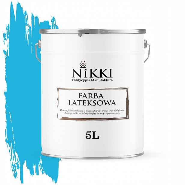Barva Barva Modrá H0340 5L Hluboká Matná Na Stěny