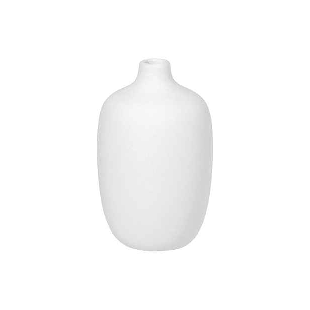 Bílá keramická váza (výška 13 cm) Ceola – Blomus