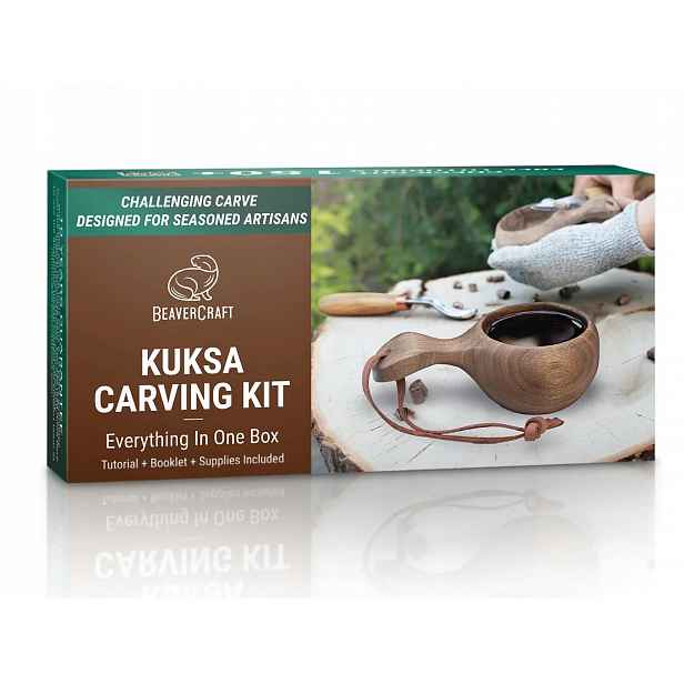 Diy sada Vyrobte Si Kuksu dřevo, nářadí, návod Beavercraft