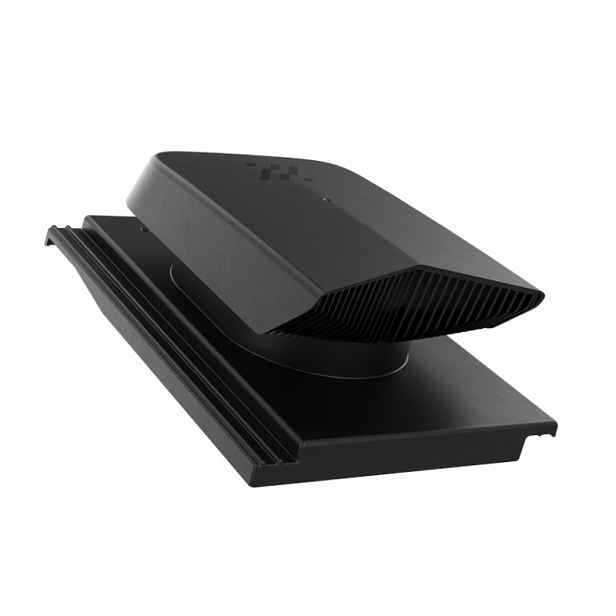 Ventilační střešní ventilátor Benders Carisma Granitový