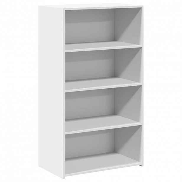 vidaXL Skříň highboard bílá 70 x 41 x 124 cm kompozitní dřevo