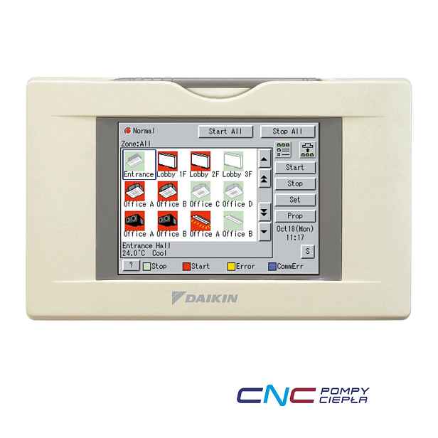 Daikin DCS601C51 Intelligent Touch Controller Oem centrální ovladač