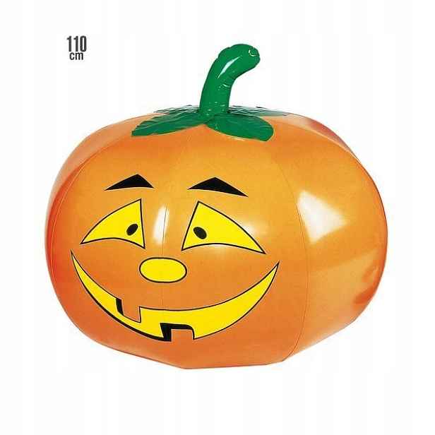 Obrovská Dekorace Nafukovací Dýně 110CM Halloween