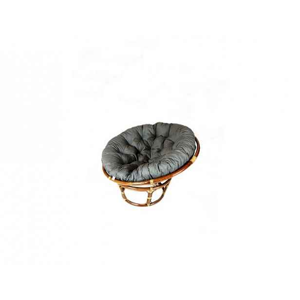 Ratanový PAPASAN tmavý - průměr 110 cm K43